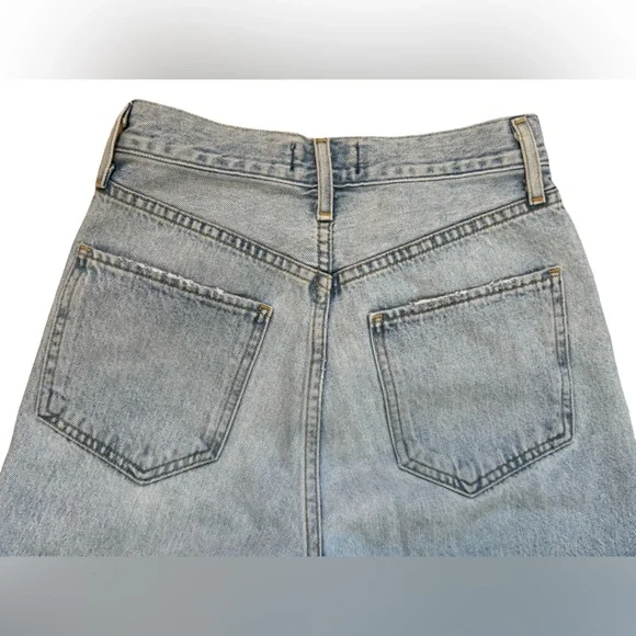 Agolde Riley High Rise Straight Crop - Picture 15 of 16